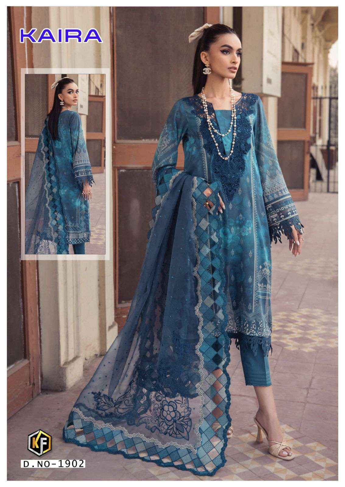 KEVAL FAB KAIRA VOL 19 COTTON DIGITAL READYMADE SUIT ( 6 PCS CATALOG )