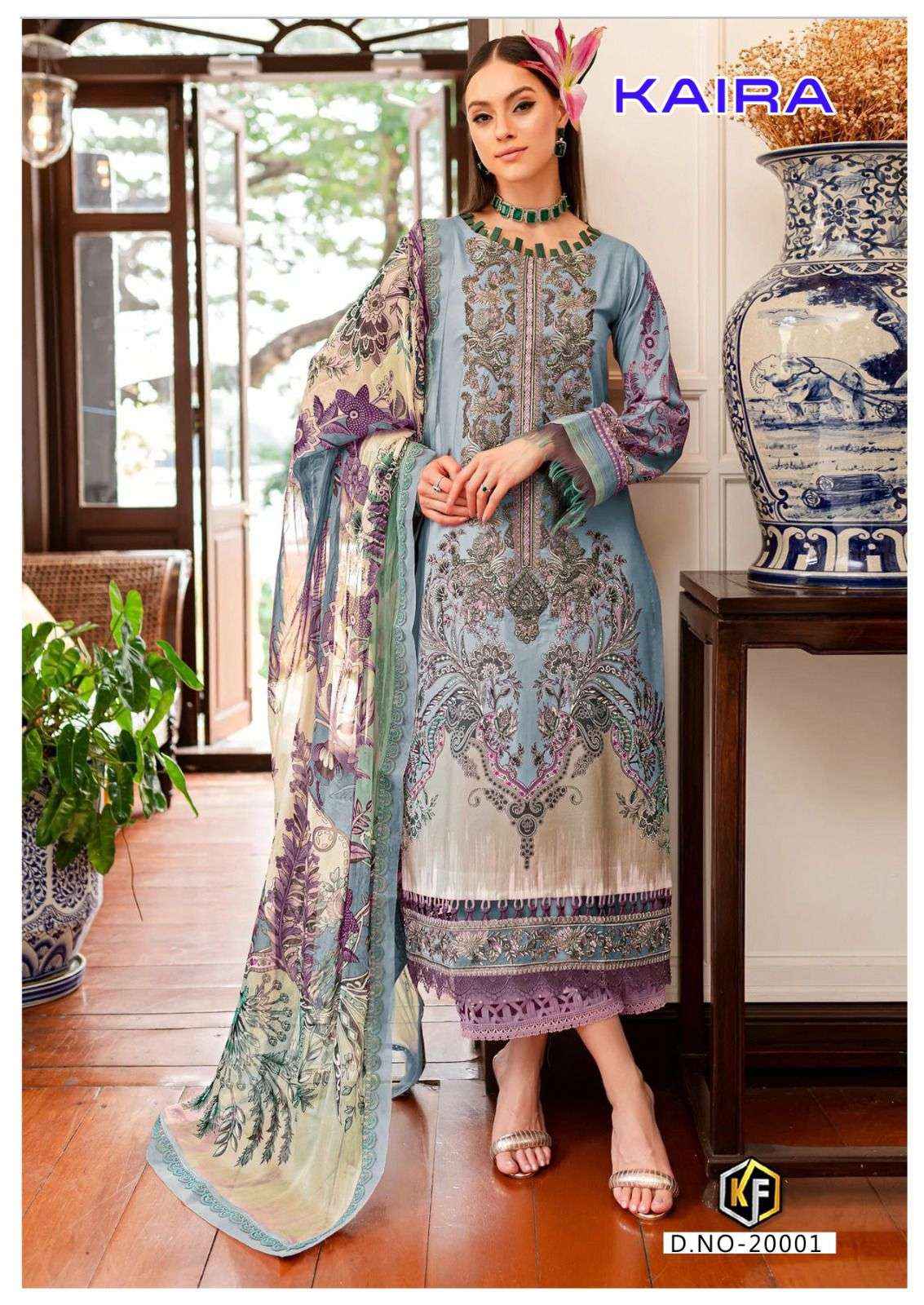 KEVAL FAB KAIRA VOL 20 COTTON PAKISTANI SUIT ( 6 PCS CATALOG )