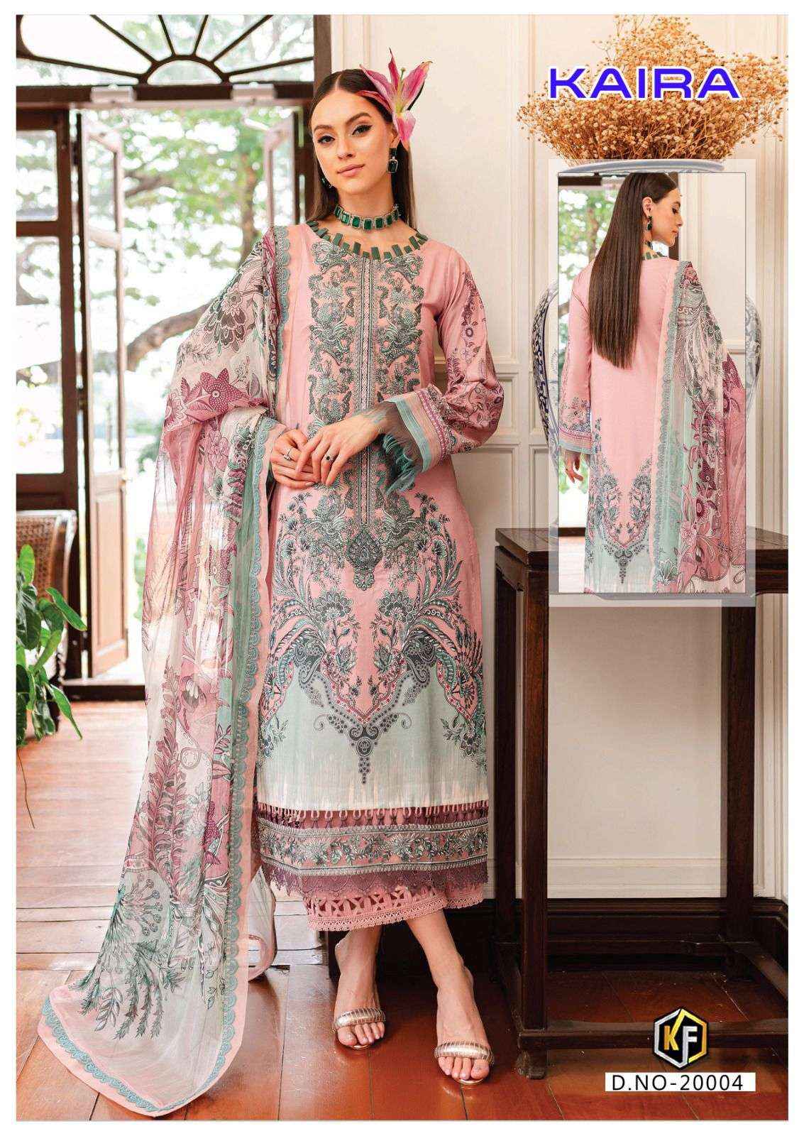 KEVAL FAB KAIRA VOL 20 COTTON PAKISTANI SUIT ( 6 PCS CATALOG )