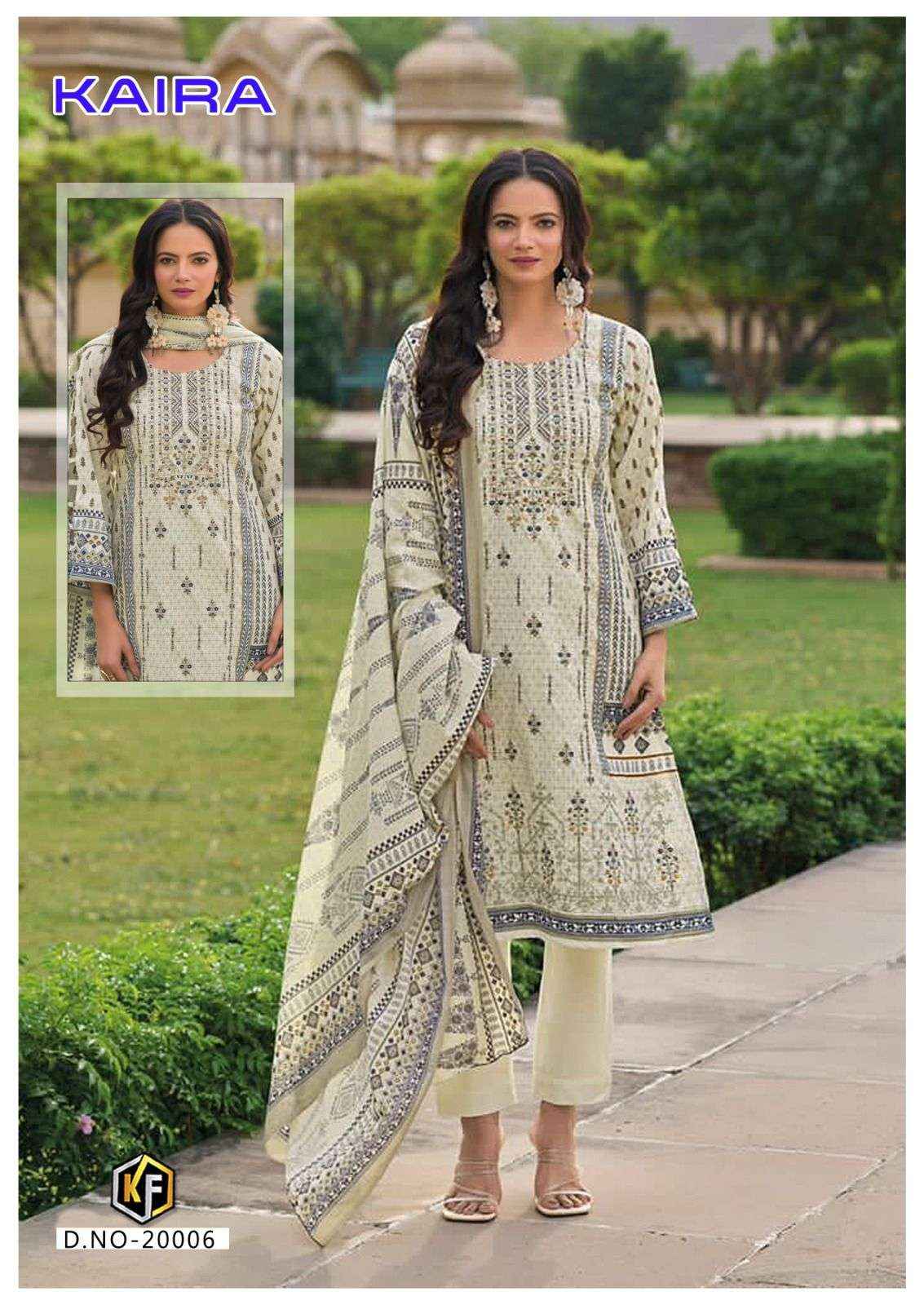 KEVAL FAB KAIRA VOL 20 COTTON PAKISTANI SUIT ( 6 PCS CATALOG )