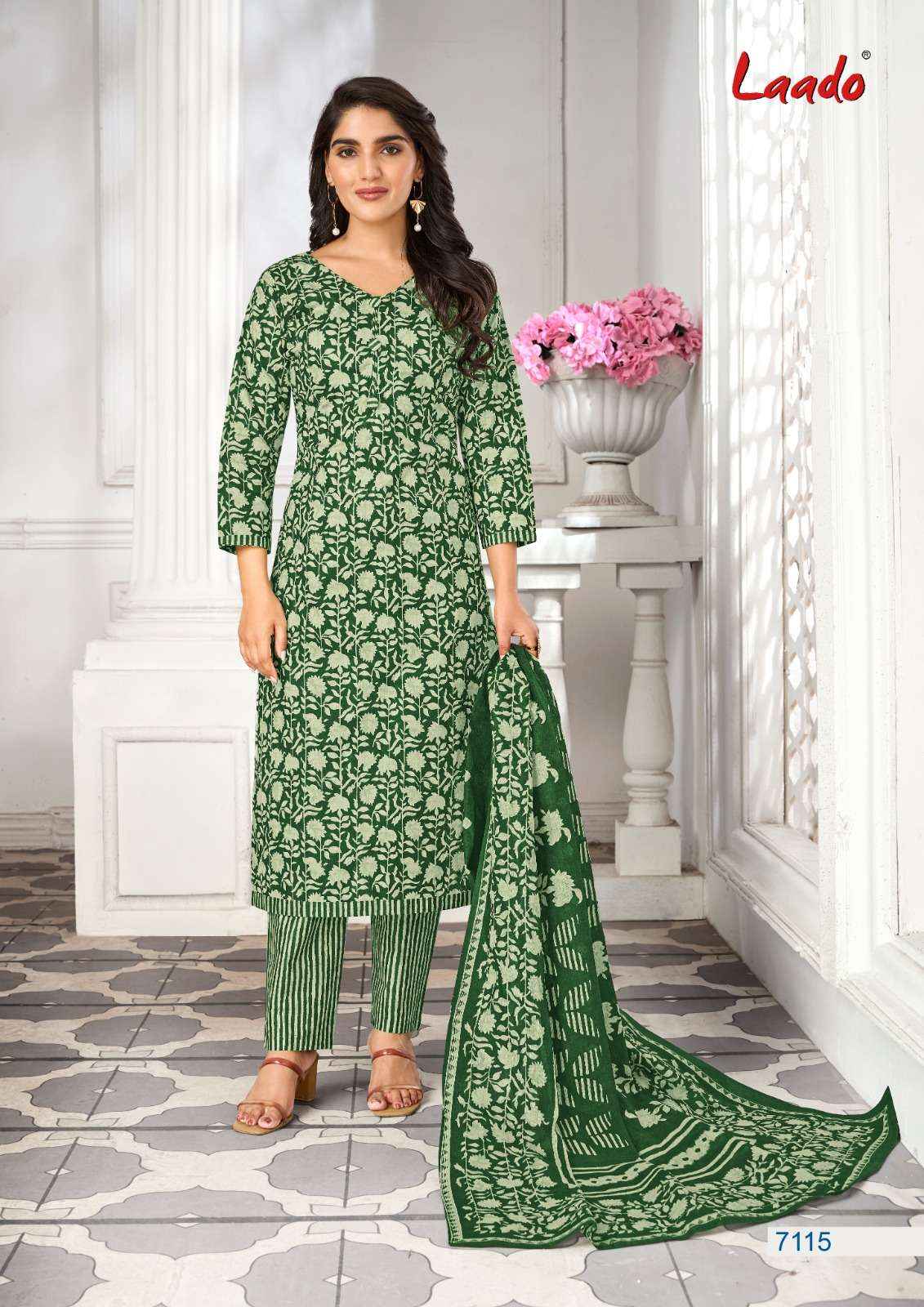 LAADO VOL 71 COTTON PRINTS REGULAR WEAR DRESS MATERIAL ( 20 PCS CATALOG )