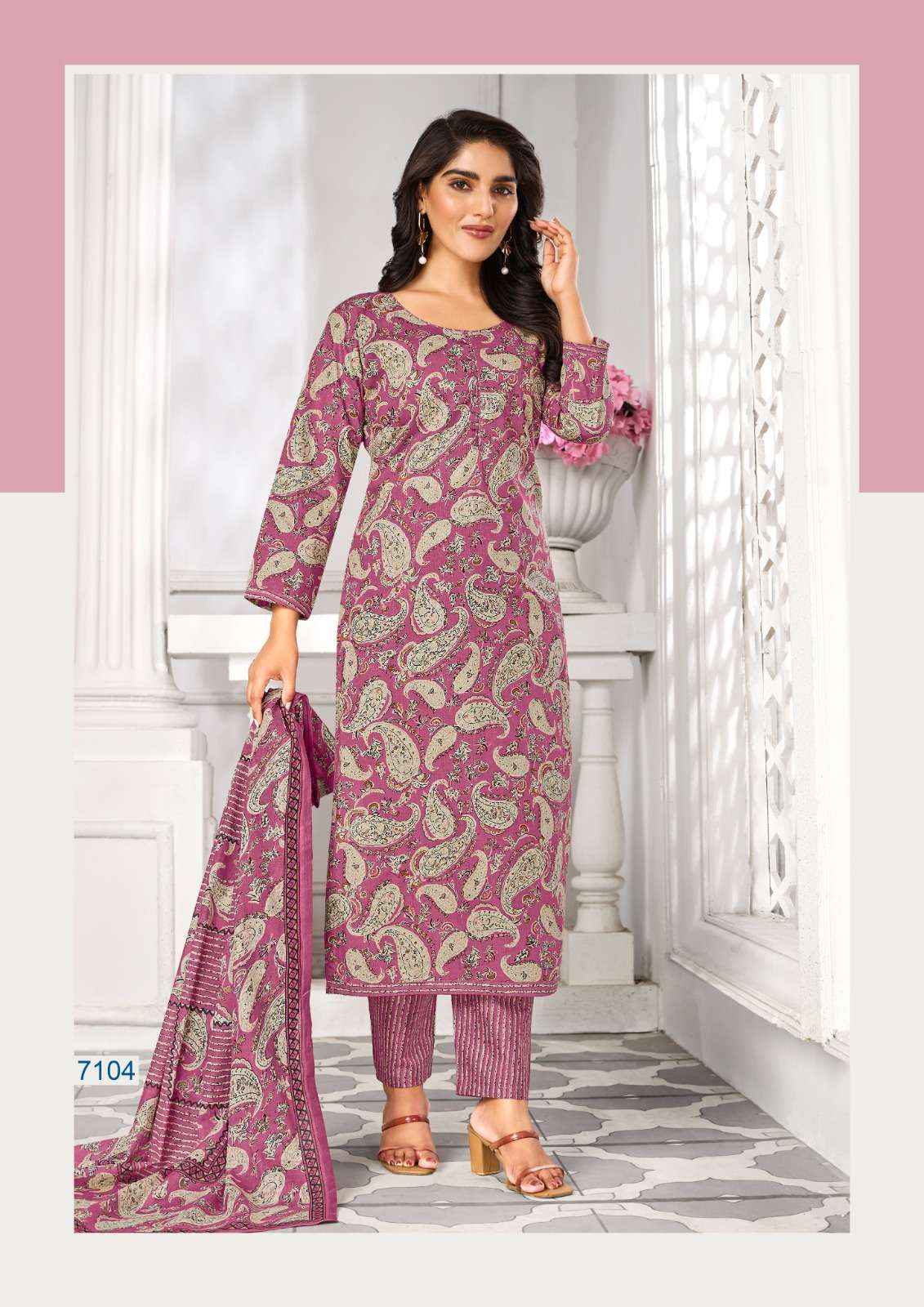 LAADO VOL 71 COTTON PRINTS REGULAR WEAR DRESS MATERIAL ( 20 PCS CATALOG )