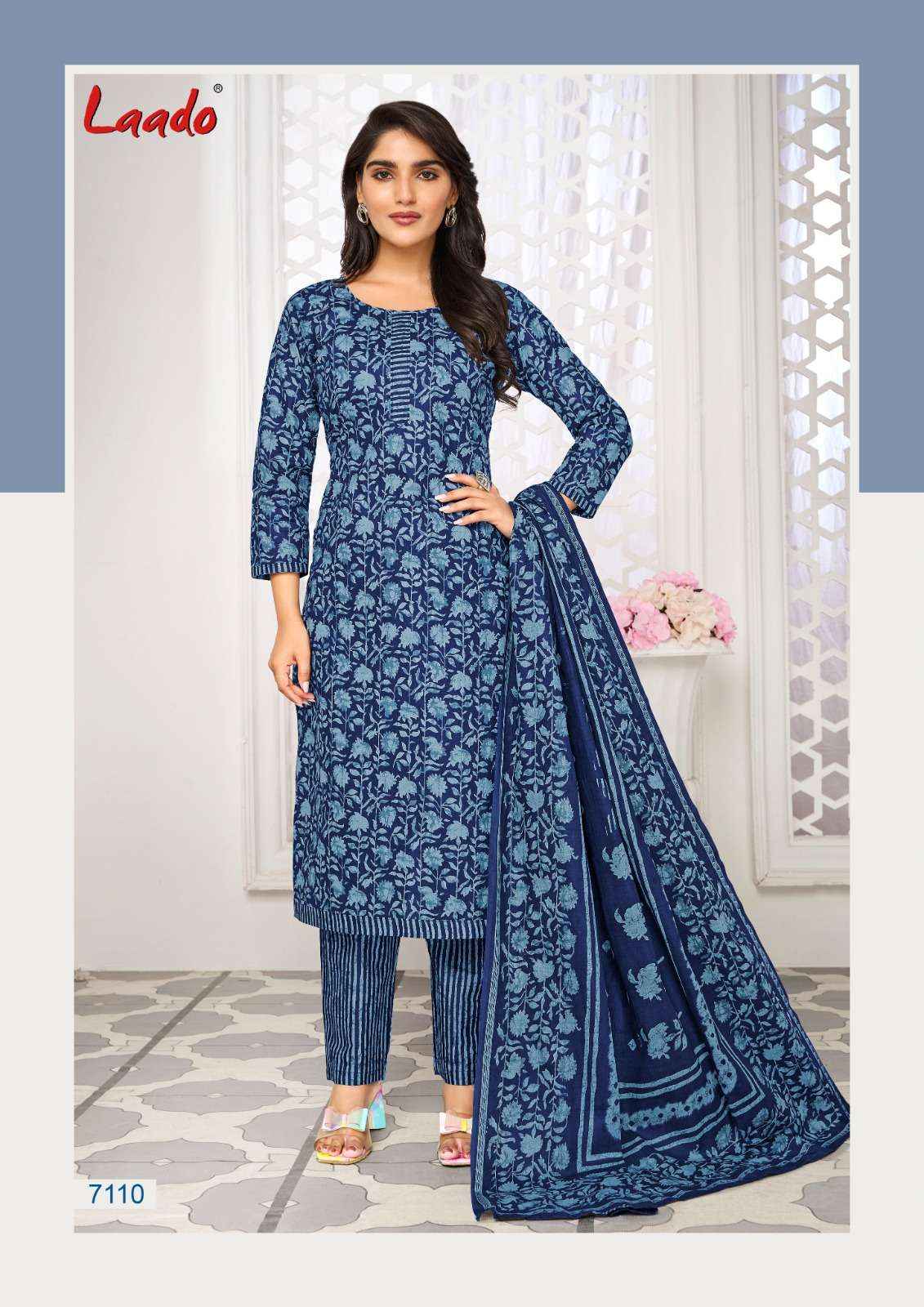 LAADO VOL 71 COTTON PRINTS REGULAR WEAR DRESS MATERIAL ( 20 PCS CATALOG )