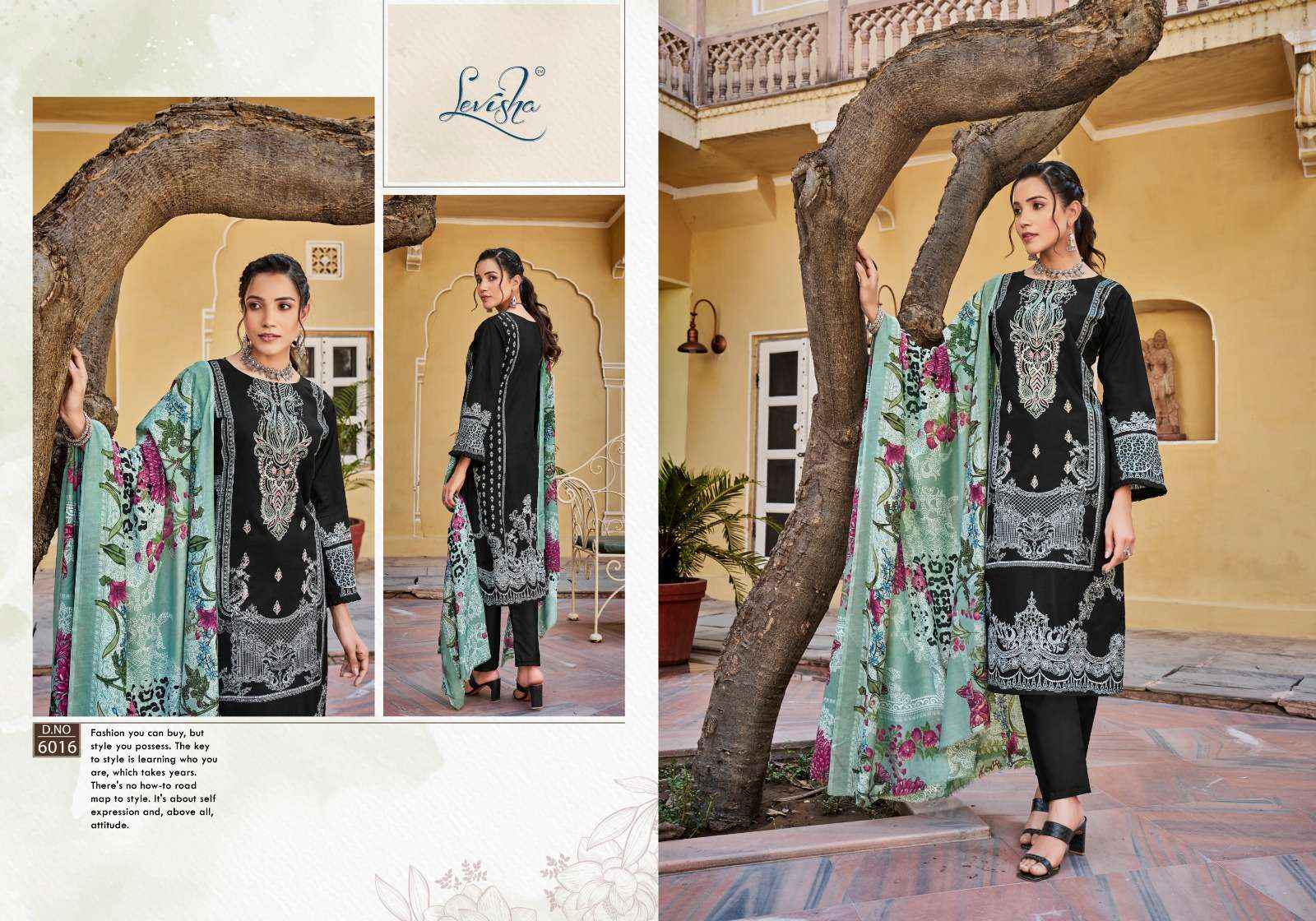 LEVISHA NAIRA NX VOL 6 COTTON PAKISTANI DRESS MATERIAL ( 8 PCS CATALOG )