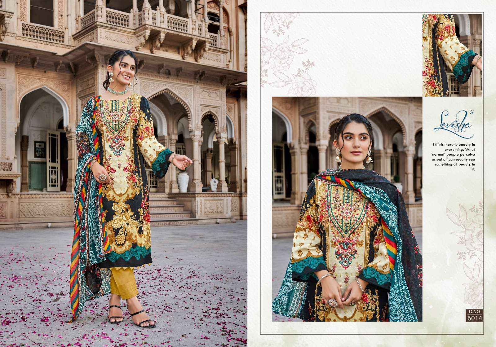 LEVISHA NAIRA NX VOL 6 COTTON PAKISTANI DRESS MATERIAL ( 8 PCS CATALOG )