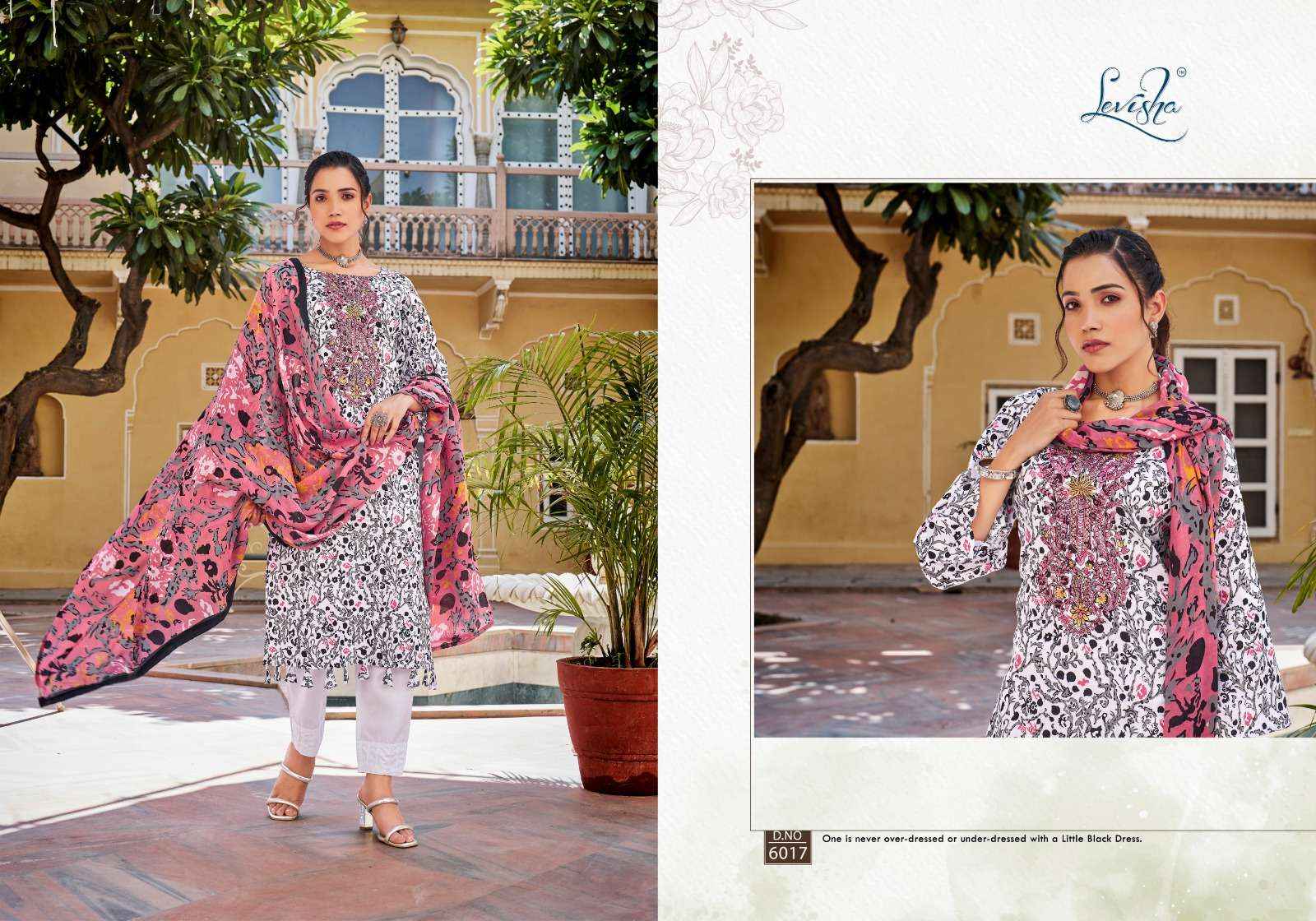 LEVISHA NAIRA NX VOL 6 COTTON PAKISTANI DRESS MATERIAL ( 8 PCS CATALOG )