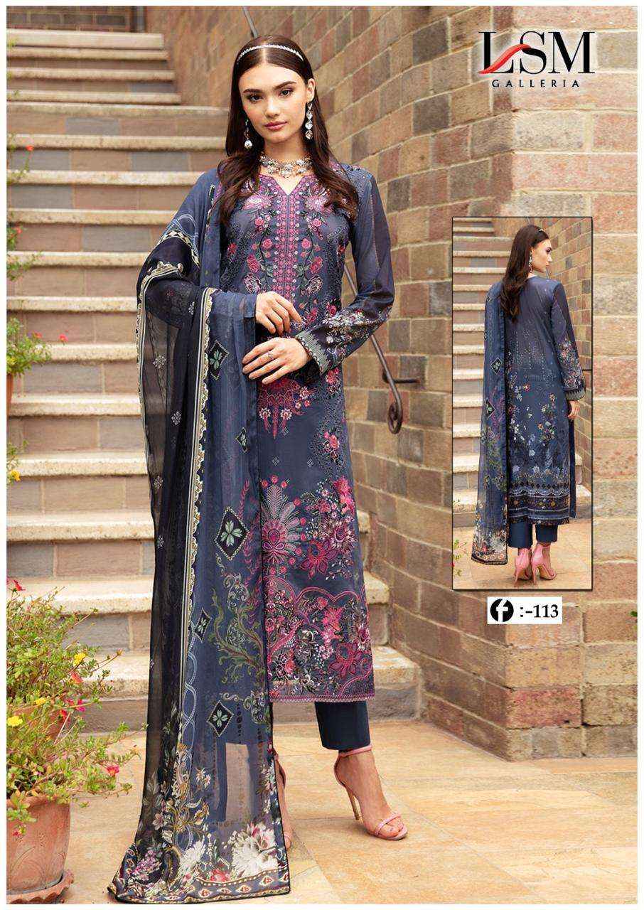 LSM GALLERIA FIRDOUS QUEEN LAWN VOL 11 PAKISTANI SUIT ( 6 PCS CATALOG )