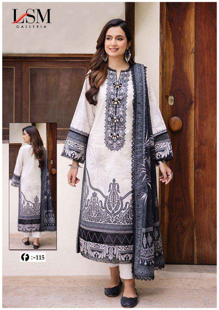 LSM GALLERIA FIRDOUS QUEEN LAWN VOL 11 PAKISTANI SUIT ( 6 PCS CATALOG )