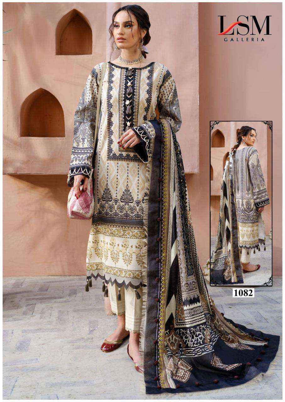 LSM GALLERIA PARIAN DREAM VOL 9 LAWN PAKISTANI SUIT ( 6 PCS CATALOG )