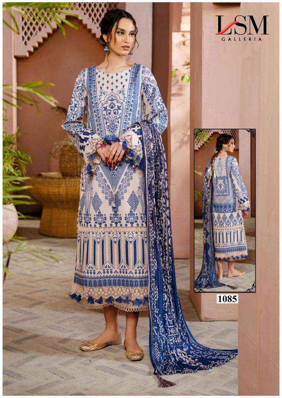 LSM GALLERIA PARIAN DREAM VOL 9 LAWN PAKISTANI SUIT ( 6 PCS CATALOG )