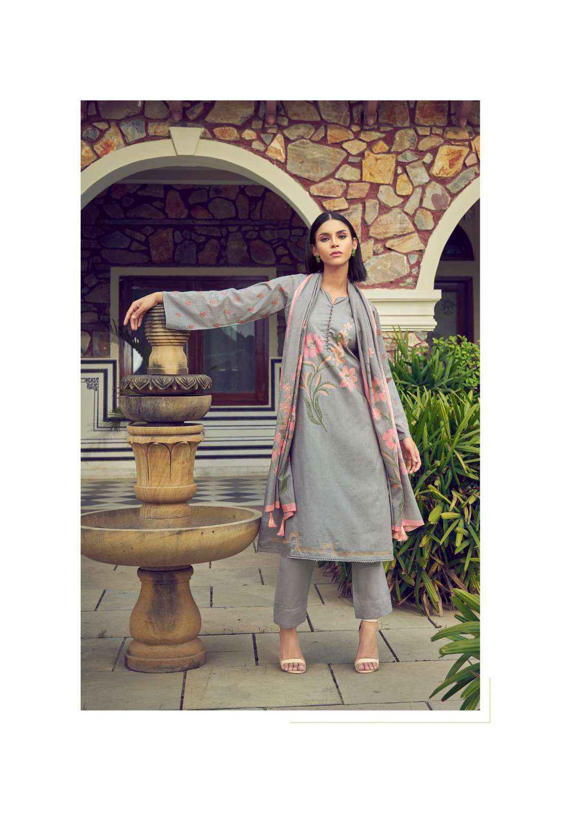 PRM TRENDZ THE ELNAZ COLLECTION LAWN COTTON LADIES SUIT ( 8 pcs catalog )