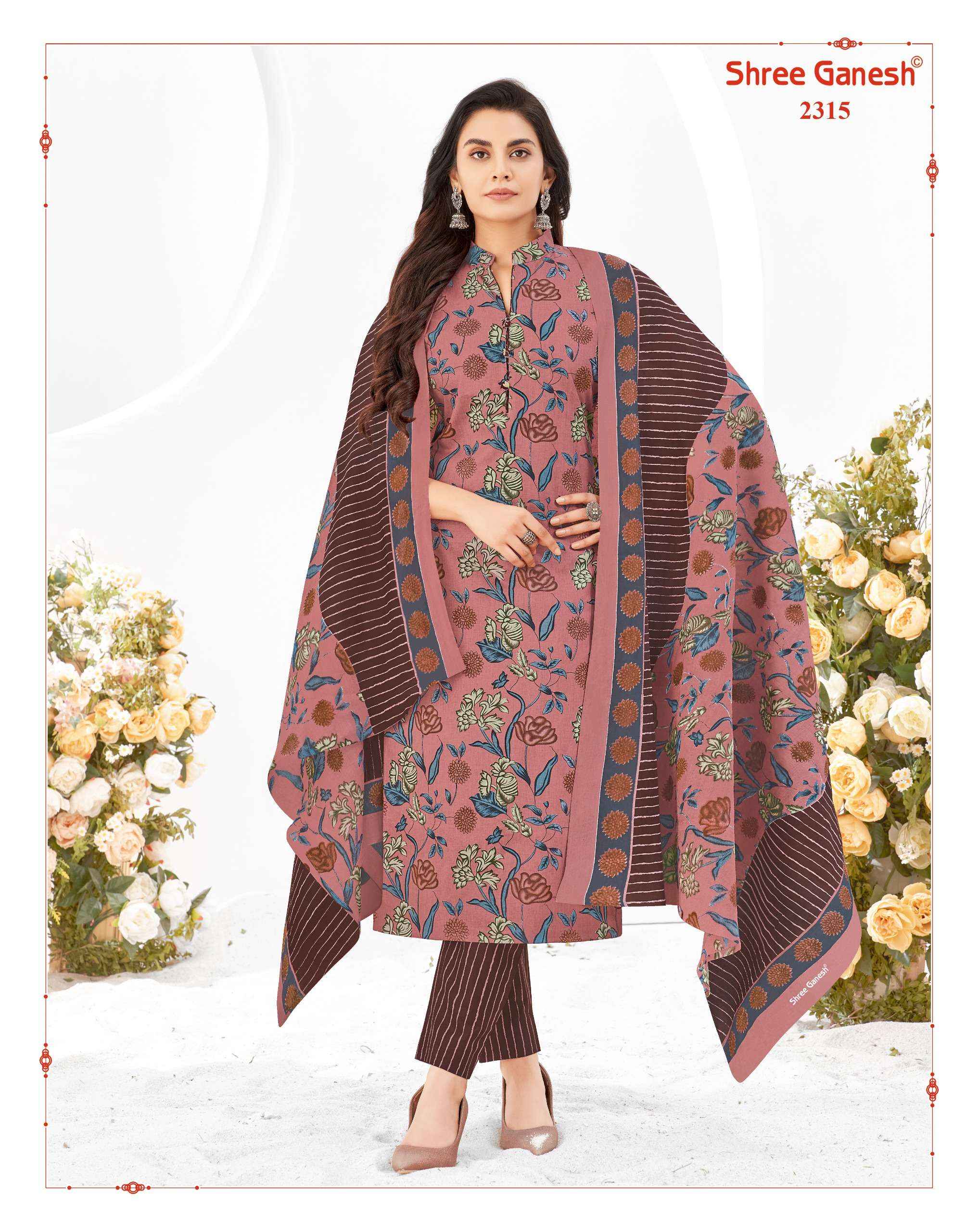 SHREE GANESH SAMAIYRA VOL 13 PURE COTTON SALWAR KAMEEZ ( 20 PCS CATALOG )