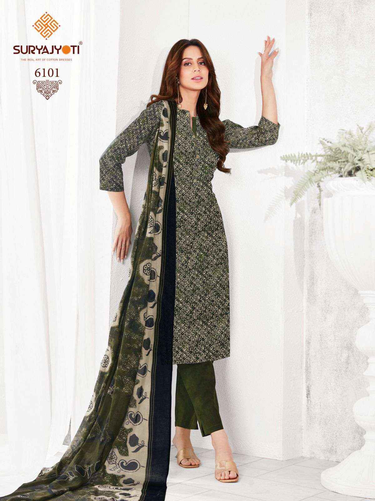 SURYAJYOTI AFREEN VOL 3 COTTON PRINT SALWAR SUIT ( 10 PCS CATALOG )