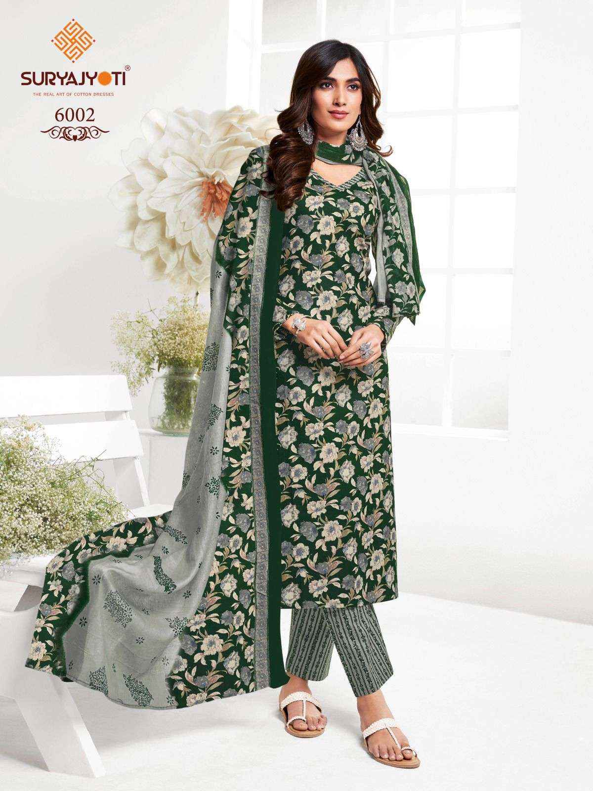 SURYAJYOTI AFREEN VOL 3 COTTON PRINT SALWAR SUIT ( 10 PCS CATALOG )