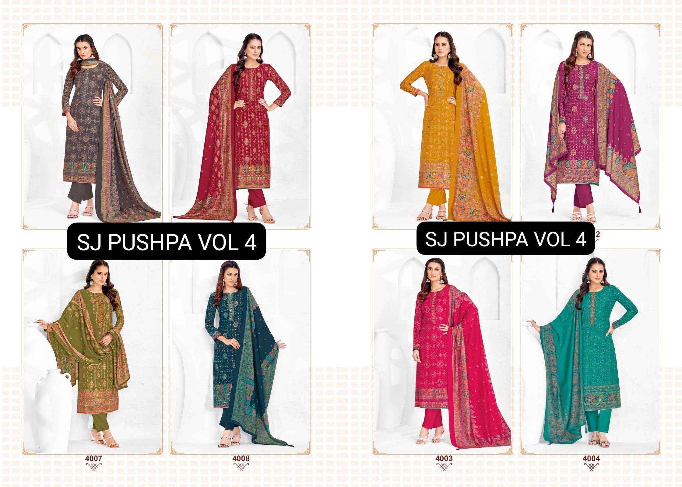 Suryajyoti Pushpa Vol 4 Fancy Discharge Print Modal Suit Catalog Dealer