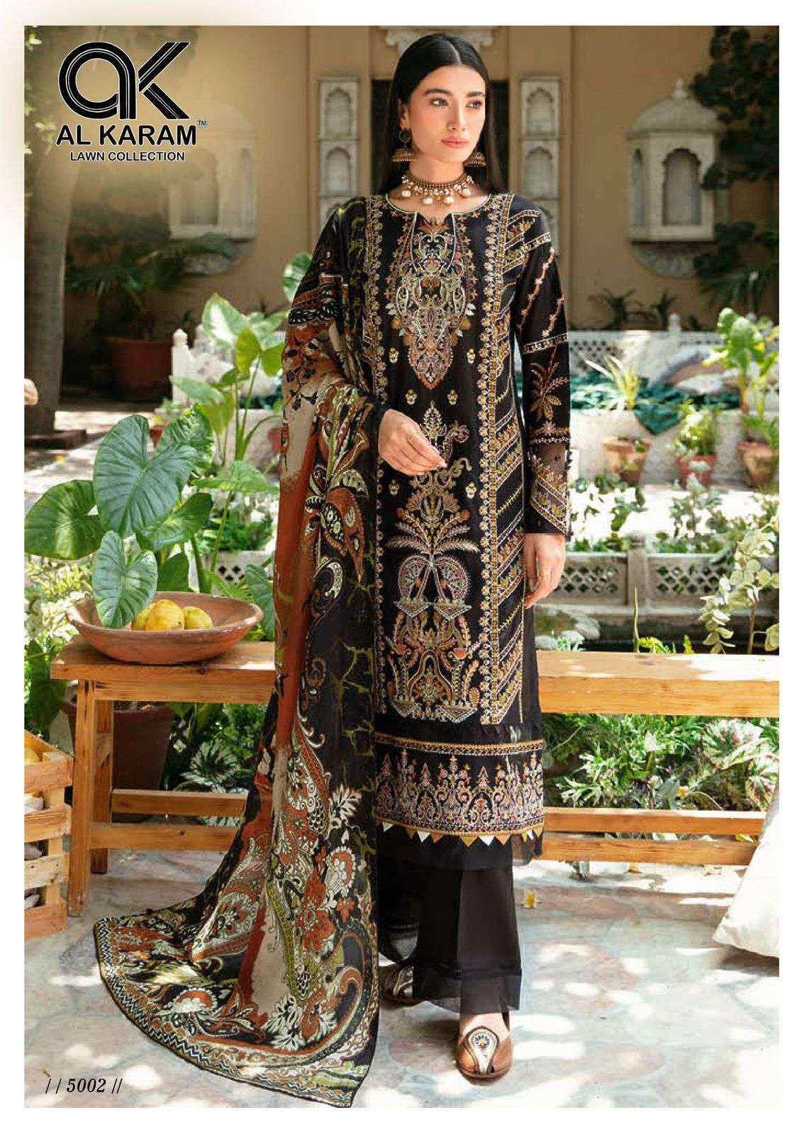 AL KARAM QUEENS COURT VOL 5 COTTON PAKISTANI SALWAR KAMEEZ ( 6 PCS CATALOG )