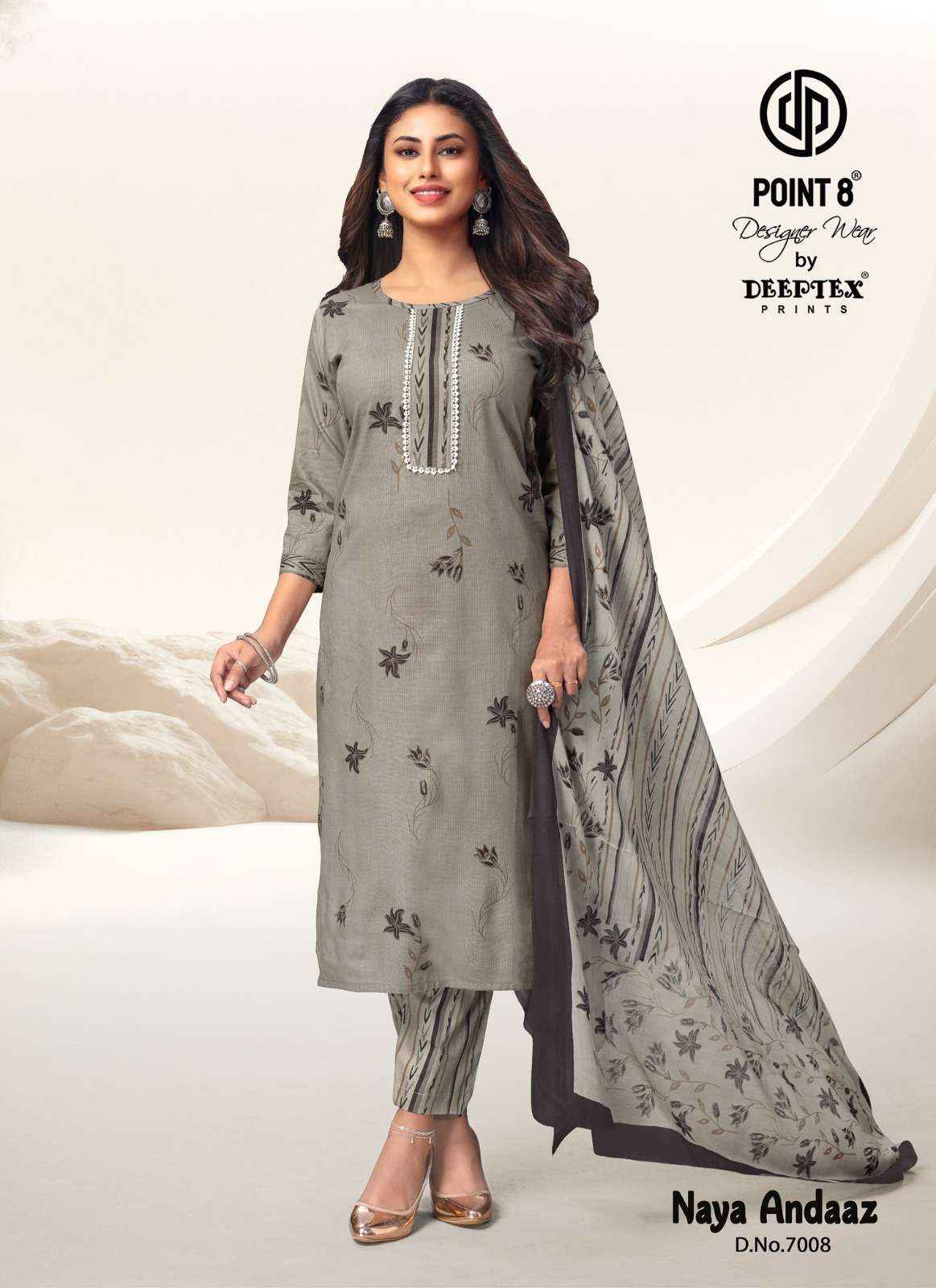 Deeptex Naya Andaaz Vol 7 Readymade Designer Suits ( 10 Pcs Catalog )