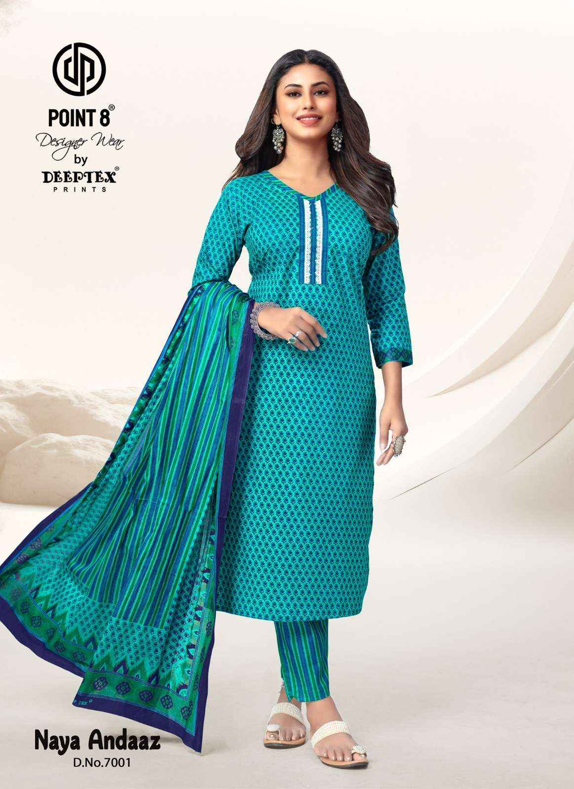 Deeptex Naya Andaaz Vol 7 Readymade Designer Suits ( 10 Pcs Catalog )