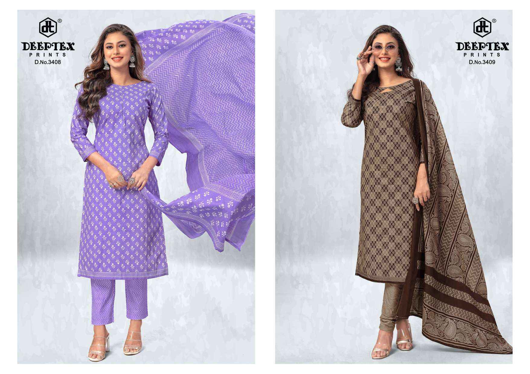 DEEPTEX PRINTS CHIEF GUEST VOL 34 COTTON PRINT SALWAR SUIT ( 15 PCS CATALOG )