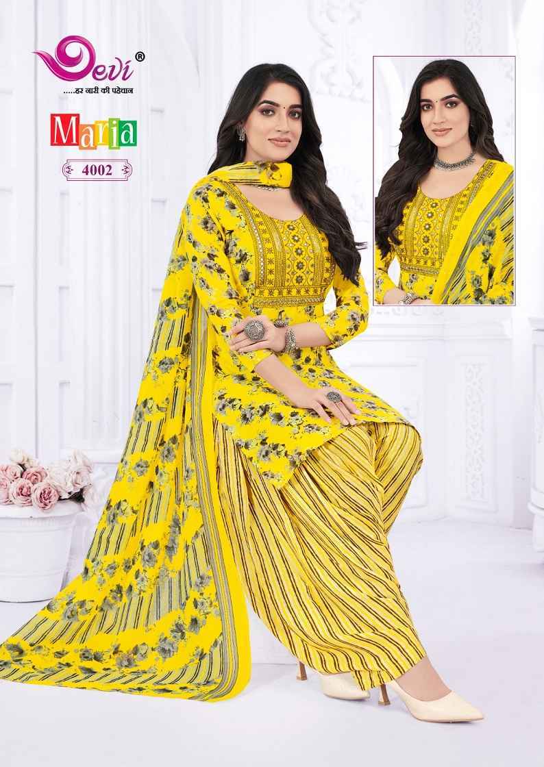 Devi Marina Vol-4 Indo Cotton Readymade Suits ( 12 pcs Catalogue )