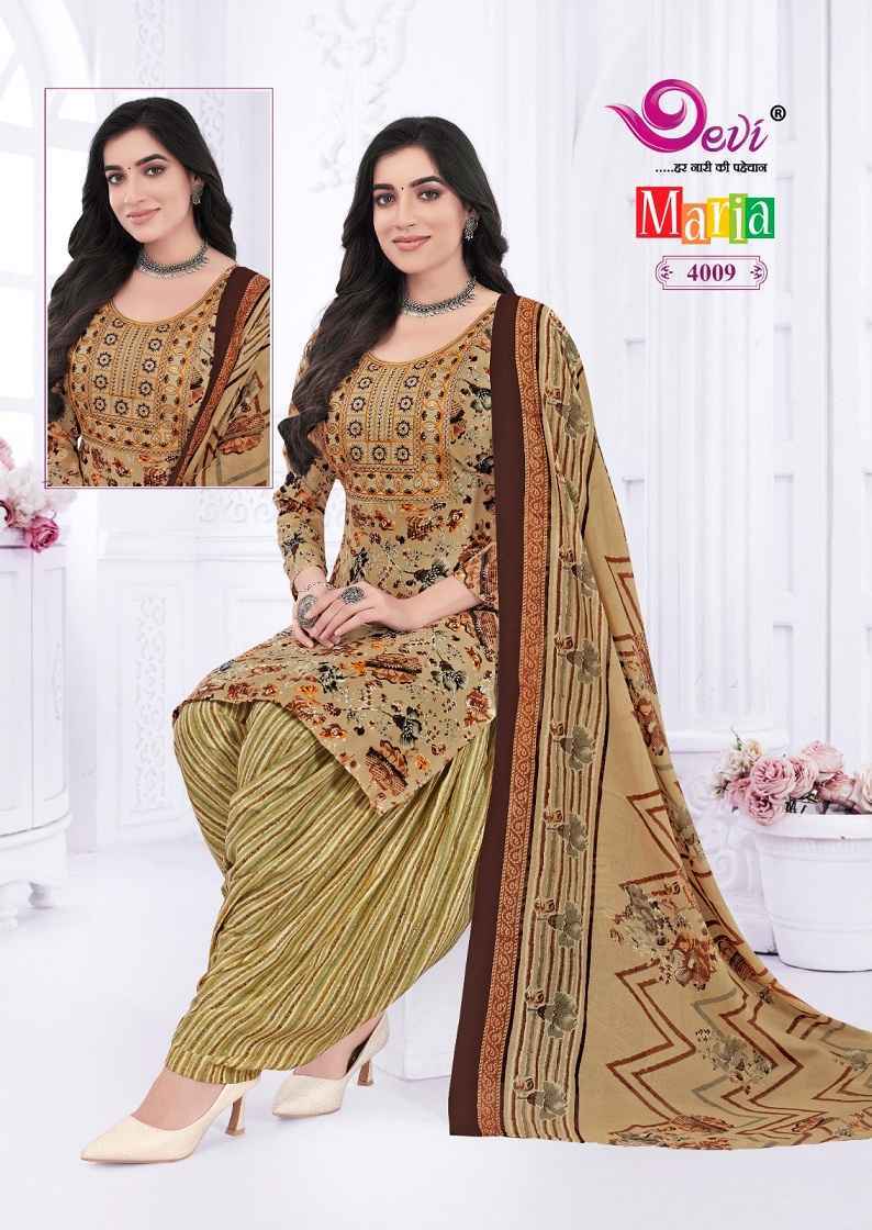 Devi Marina Vol-4 Indo Cotton Readymade Suits ( 12 pcs Catalogue )