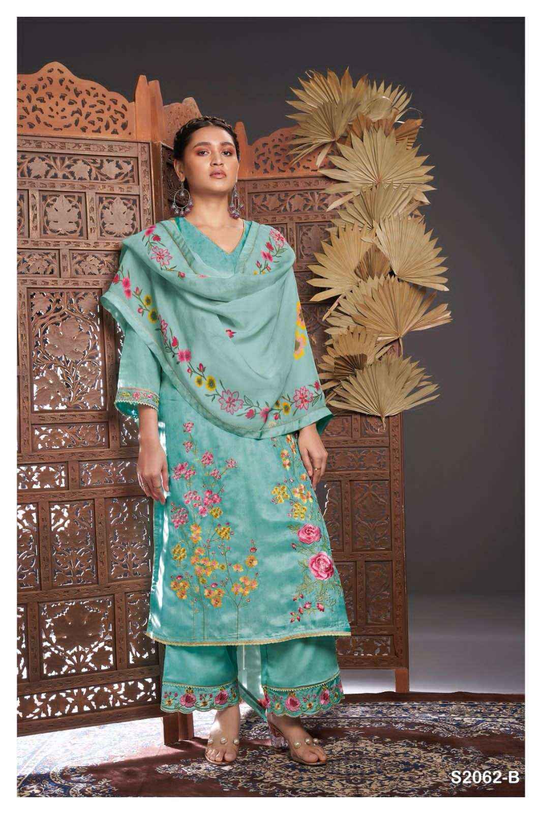 Ganga ladies suit best sale