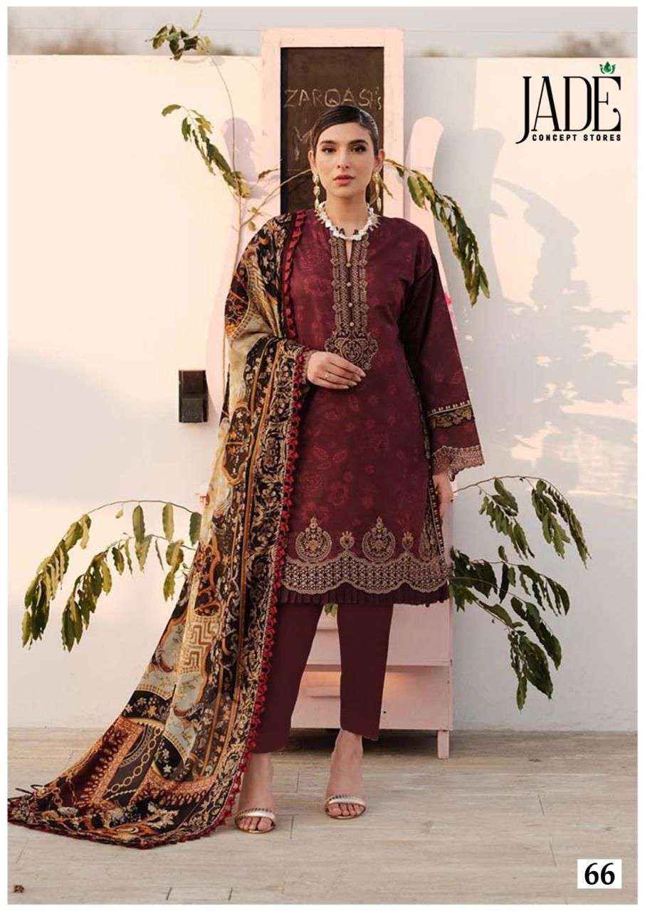 JADE CHEVRON EXCLUSIVE HEAVY COTTON VOL 7 READYMADE SUITS ( 6 PCS CATALOG )