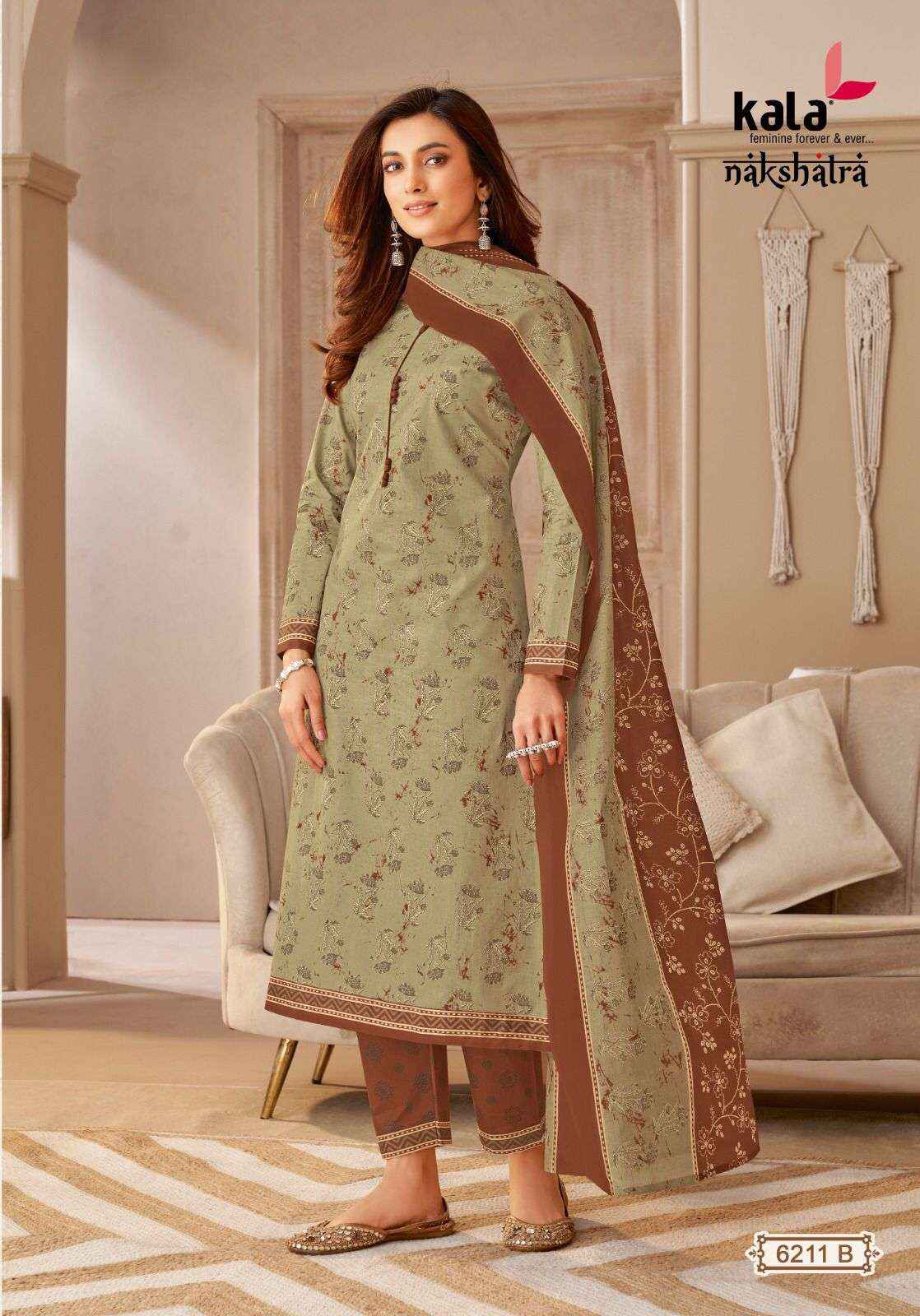 KALA FASHION NAKSHATRA VOL 2 COTTON SALWAR KAMEEZ ( 12 PCS CATALOG )