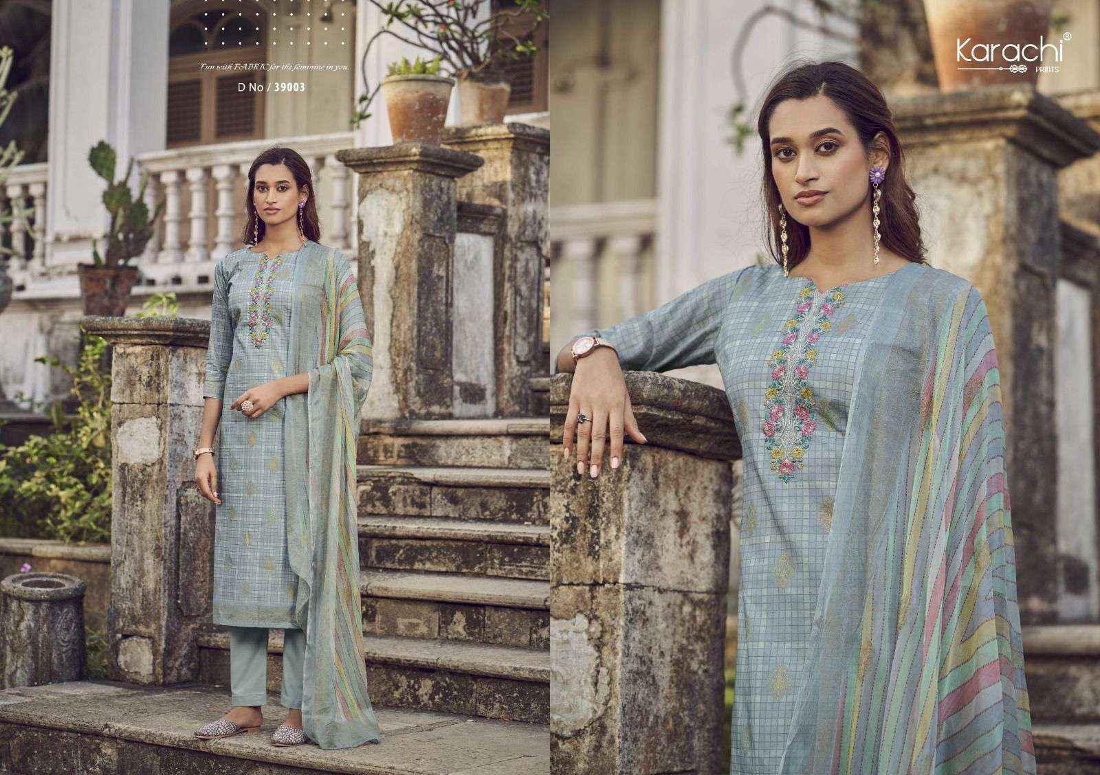 KARACHI PRINTS MAAHI LAWN COTTON PRINT SUITS ( 6 PCS CATALOG )