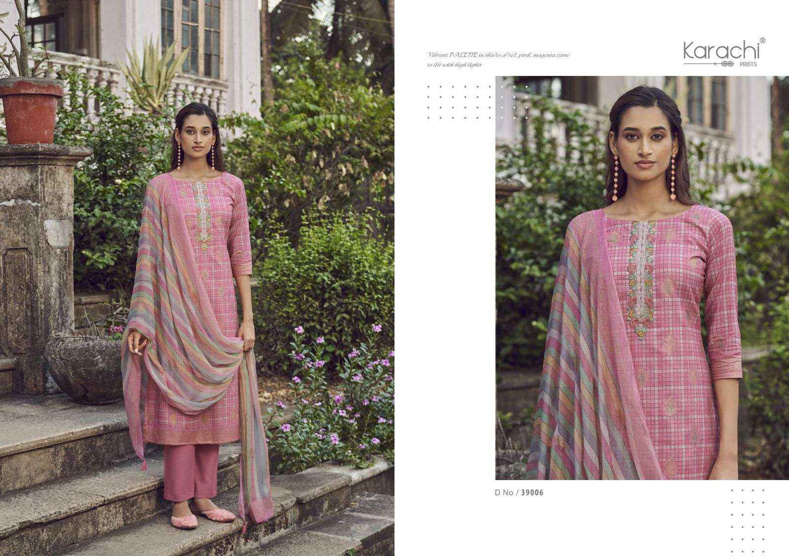 KARACHI PRINTS MAAHI LAWN COTTON PRINT SUITS ( 6 PCS CATALOG )