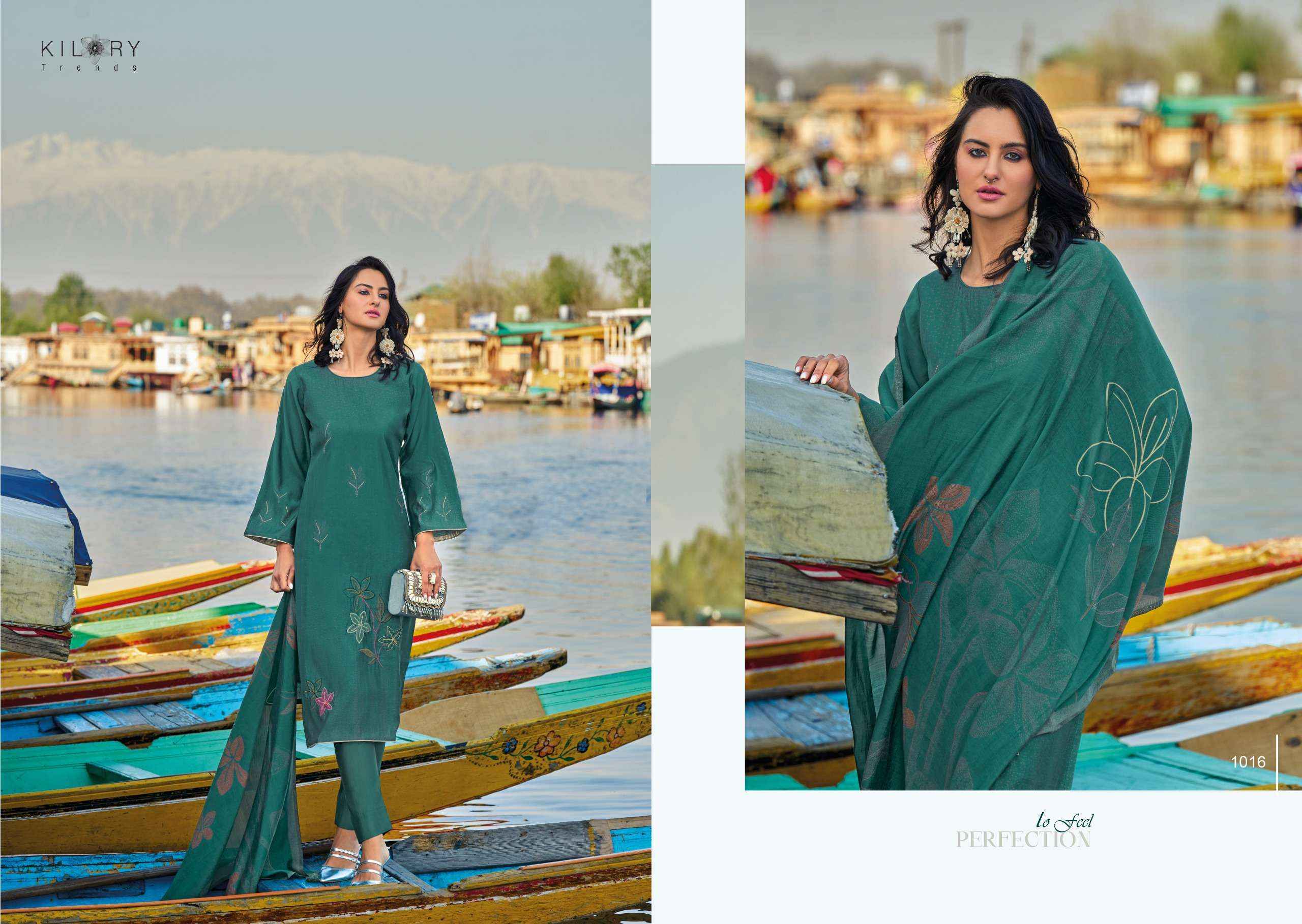 KILORY TRENDZ ZAINAB VISCOSE FANCY EMBROIDERY SUIT ( 8 PCS CATALOG )
