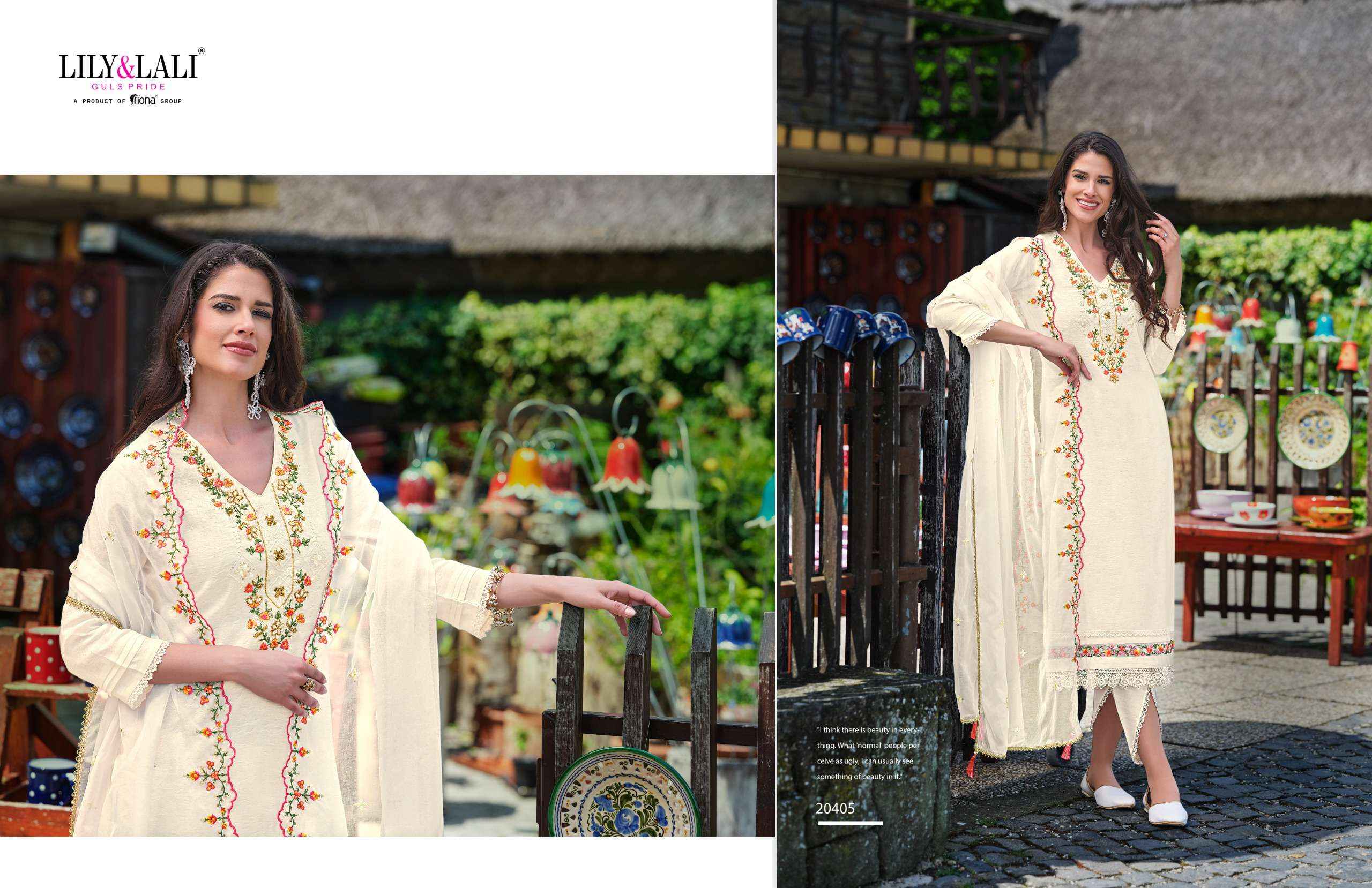 LILY AND LALI MIRAAN VOL 2 VISCOSE SILK BEAUTIFUL DESIGNER SUIT ( 6 PCS CATALOG )