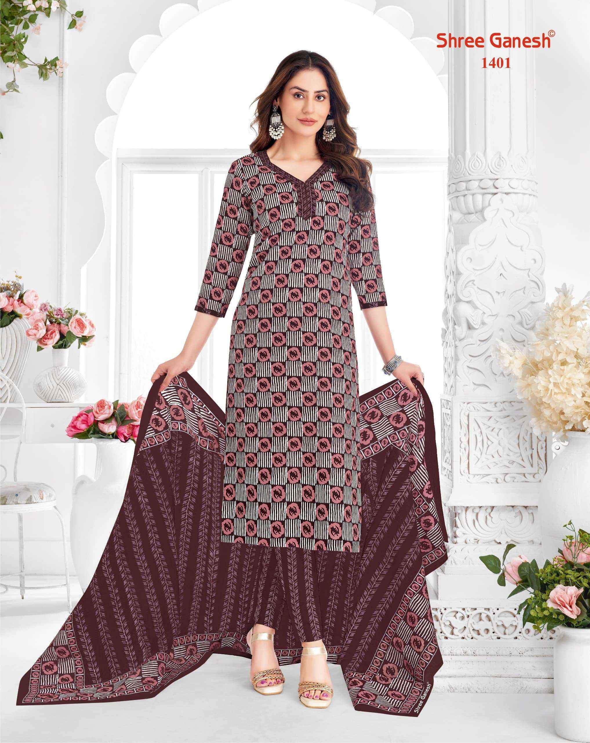 SHREE GANESH VAANI VOL 4 COTTON JAIPURI PRINT KURTI COMBO SET ( 20 pcs catalog )