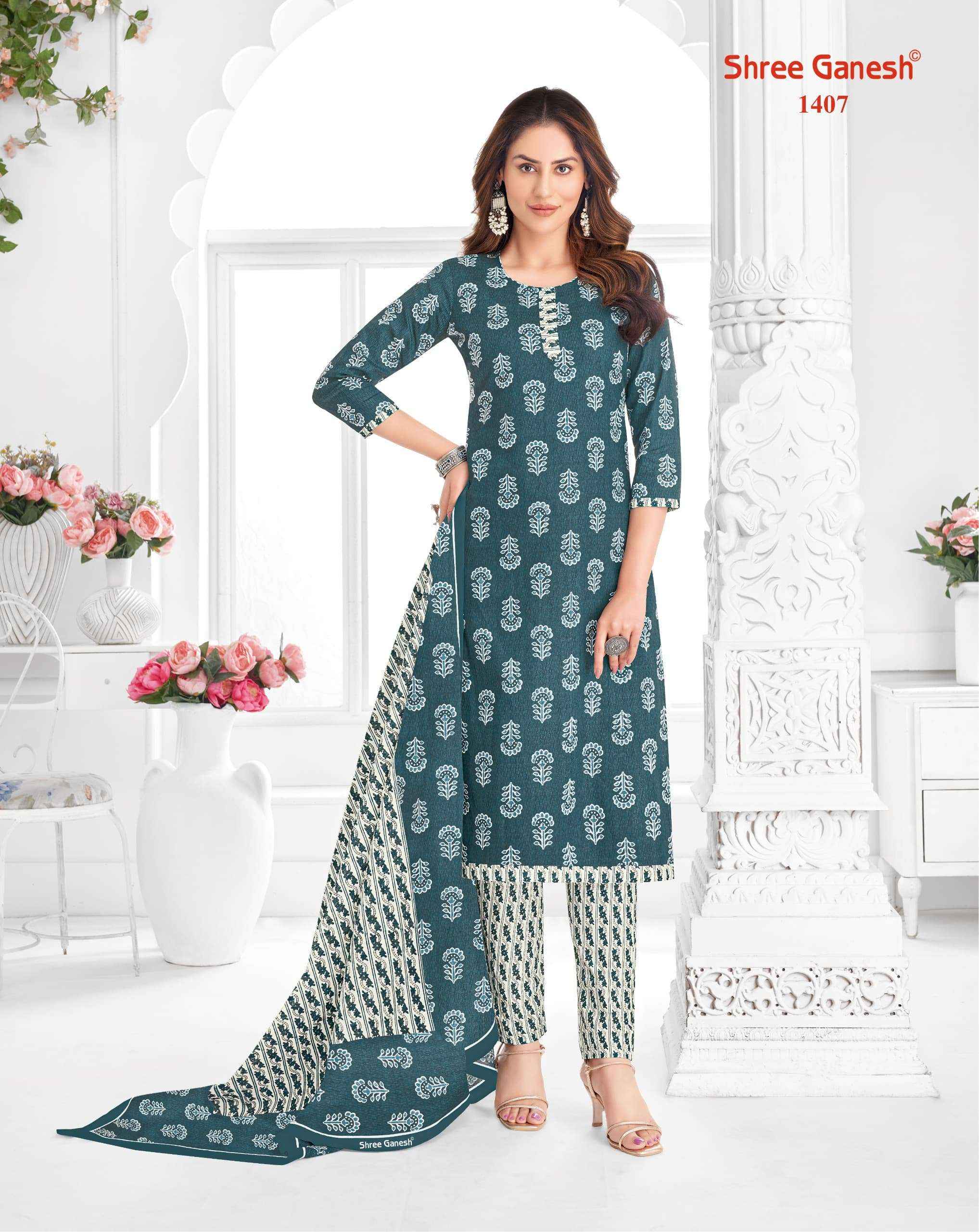 SHREE GANESH VAANI VOL 4 COTTON JAIPURI PRINT KURTI COMBO SET ( 20 pcs catalog )