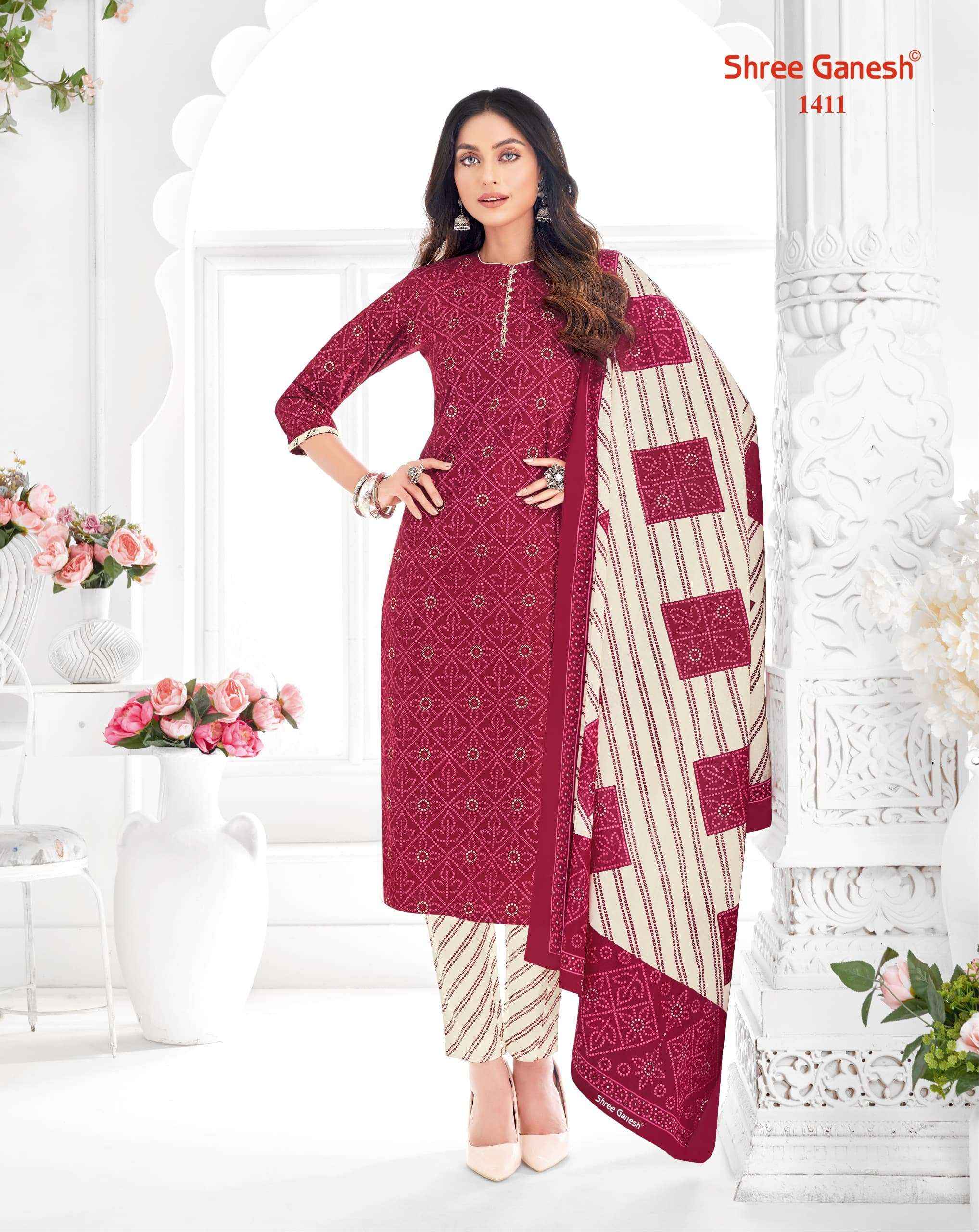 SHREE GANESH VAANI VOL 4 COTTON PRINT SALWAR SUIT ( 20 pcs catalog )