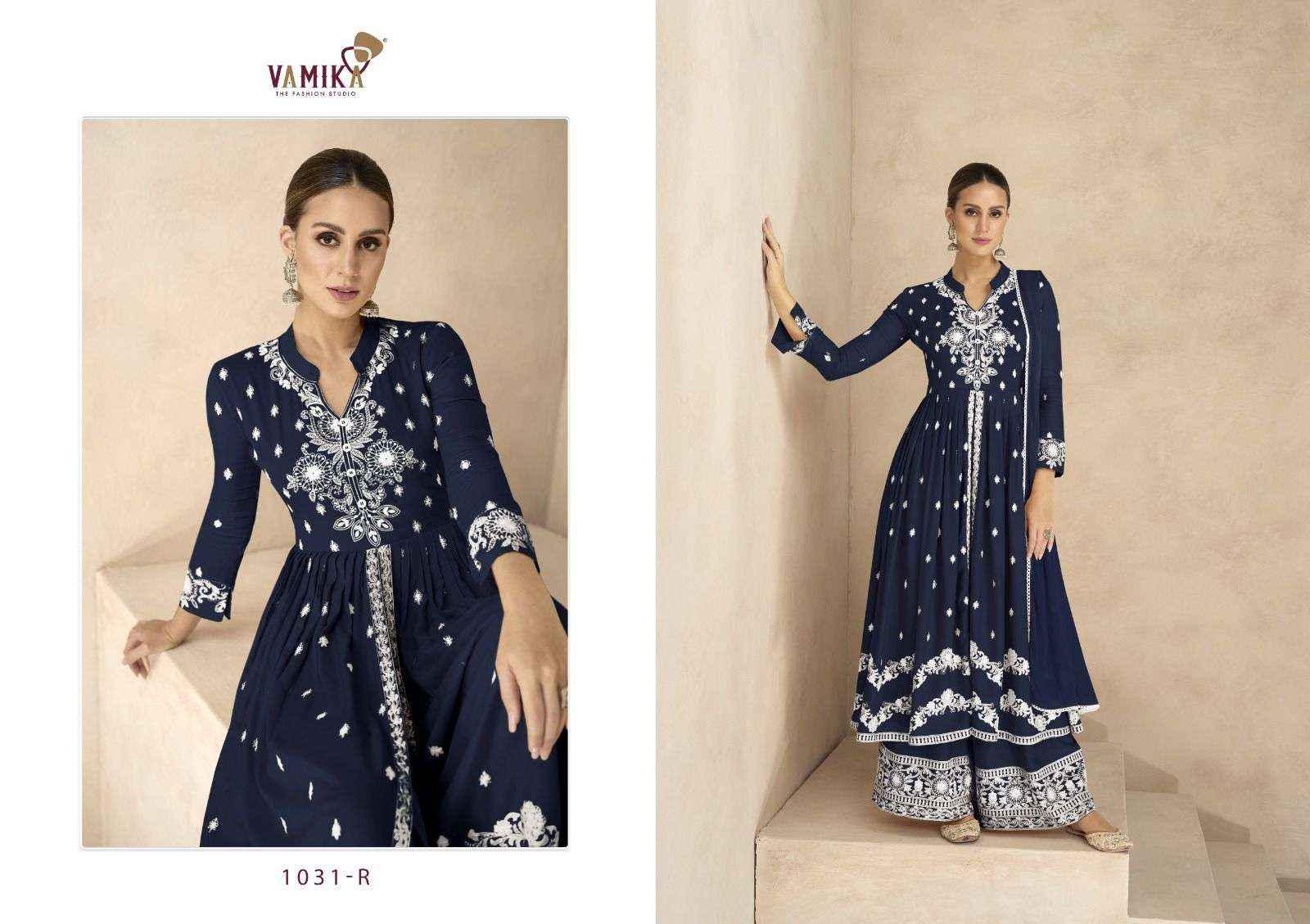 VAMIKA LAKHNAVI VOL 6 PLATINUM HEAVY DESIGNER PARTY WEAR SUIT