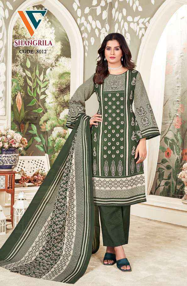 VANDANA CREATION SHANGRILA VOL 8 COTTON PRINTS SALWAR SUIT ( 12 PCS CATALOG )