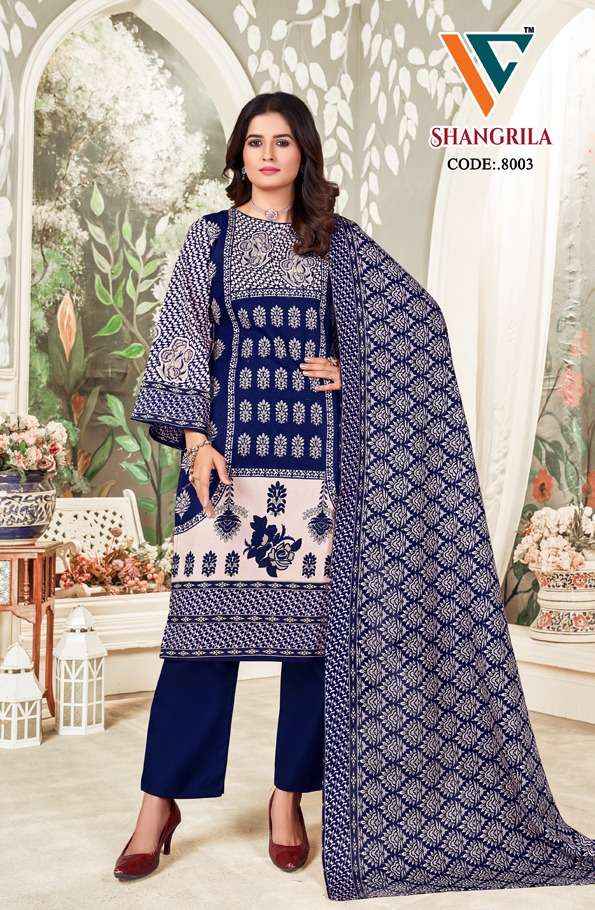 VANDANA CREATION SHANGRILA VOL 8 COTTON PRINTS SALWAR SUIT ( 12 PCS CATALOG )