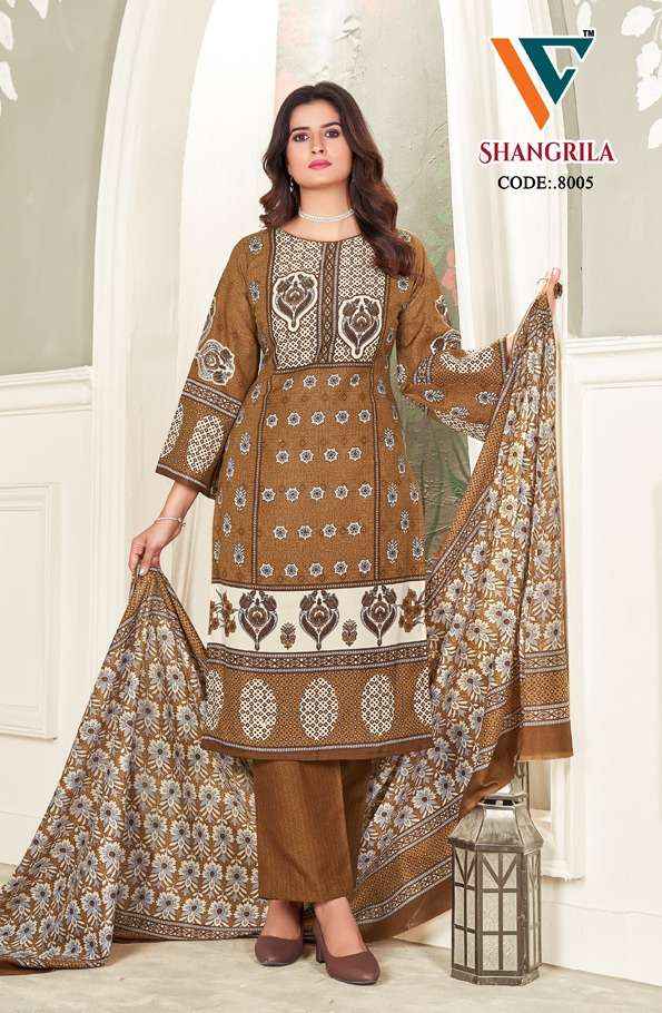 VANDANA CREATION SHANGRILA VOL 8 COTTON PRINTS SALWAR SUIT ( 12 PCS CATALOG )