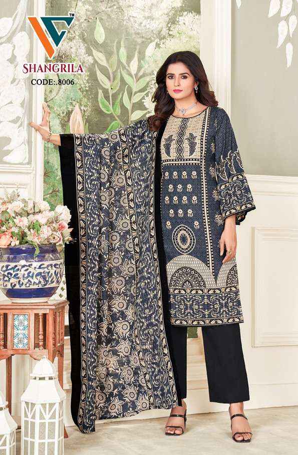 VANDANA CREATION SHANGRILA VOL 8 COTTON PRINTS SALWAR SUIT ( 12 PCS CATALOG )