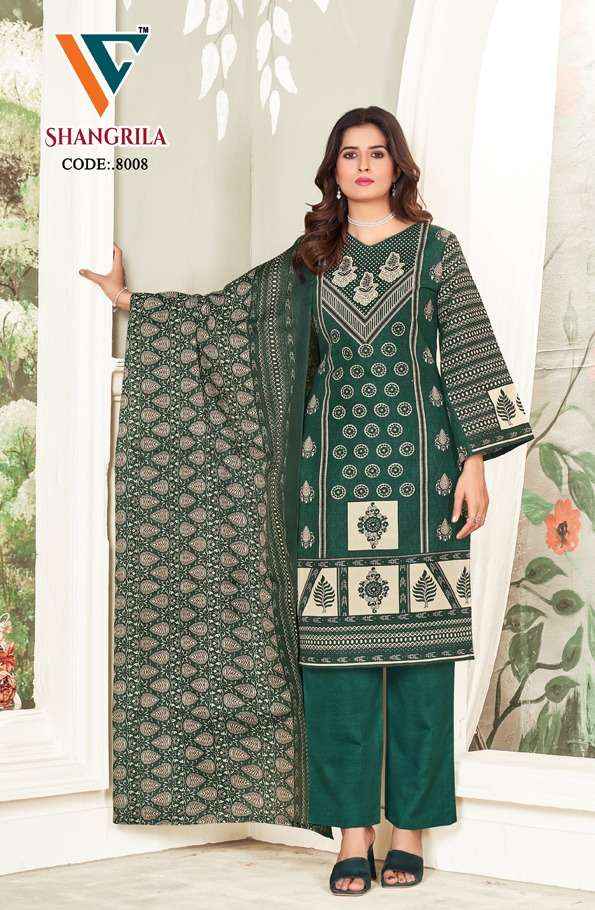 VANDANA CREATION SHANGRILA VOL 8 COTTON PRINTS SALWAR SUIT ( 12 PCS CATALOG )