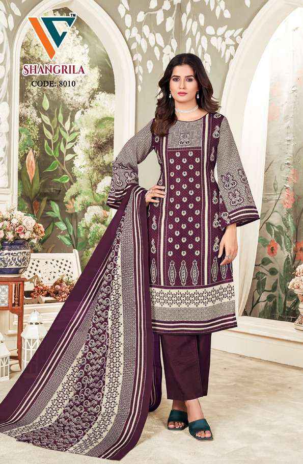 VANDANA CREATION SHANGRILA VOL 8 COTTON PRINTS SALWAR SUIT ( 12 PCS CATALOG )