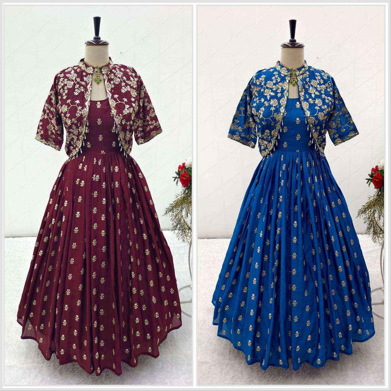 WW 1109 GOWN JACKET  ( 2 pcs catalog )