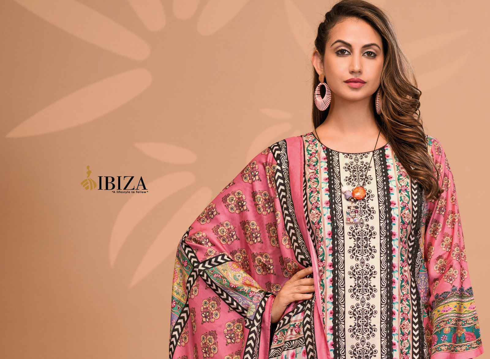 Ibiza Aashnaa Muslin Dress Material 4 pcs Catalogue
