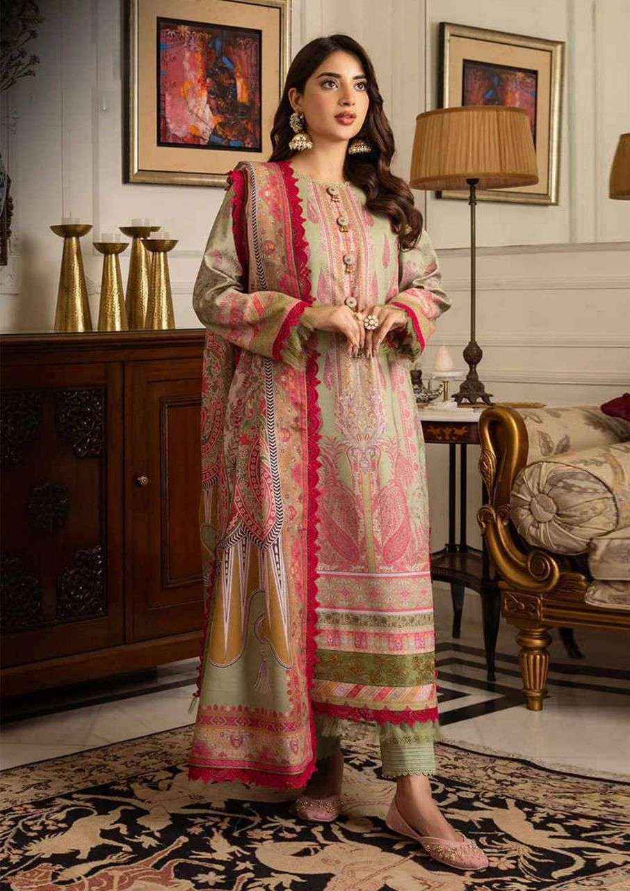 Jade Crimson Exclusive Heavy Lawn Collection Vol 8 Cotton Dress Material ( 6 pc Cataloge )