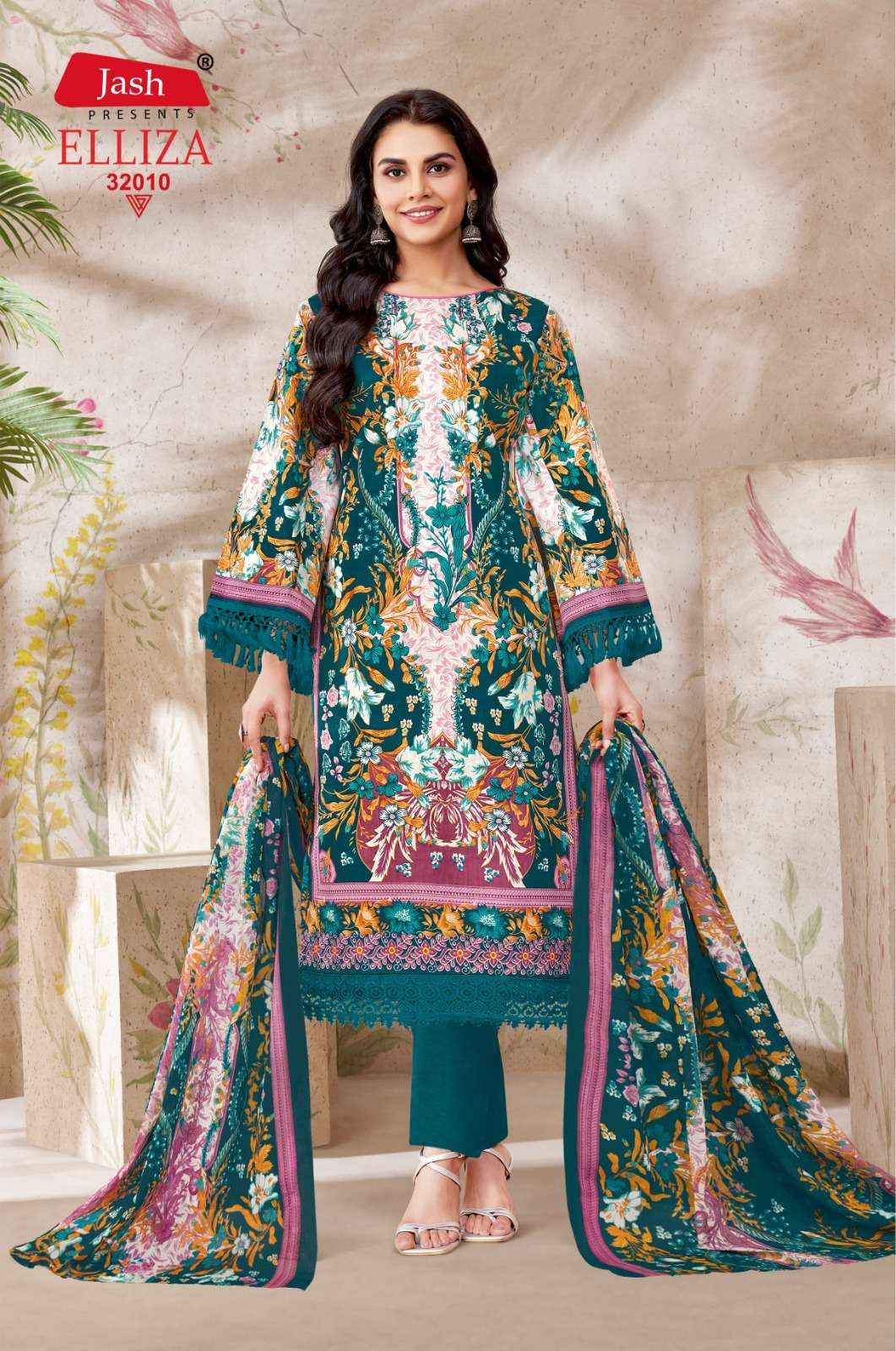 JASH ELLIZA VOL 32 COTTON DIGITAL PRINT DRESS MATERIAL ( 10 PCS CATALOG )