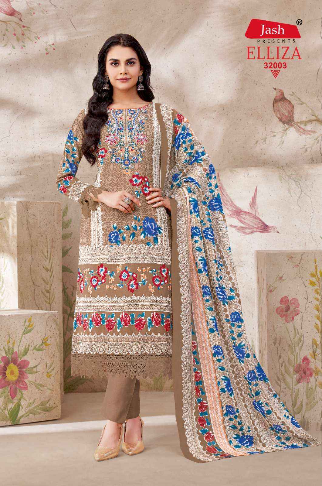 JASH ELLIZA VOL 32 COTTON DIGITAL PRINT DRESS MATERIAL ( 10 PCS CATALOG )