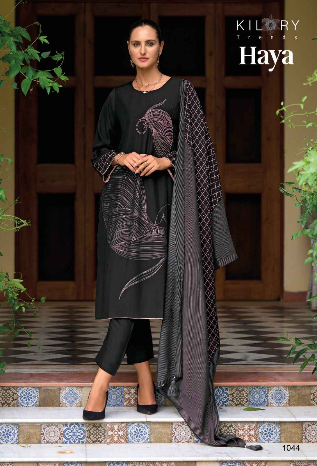 Kilory Trendz Haya Viscose Dress Material Wholesale Price ( 8 pcs Catalogue )