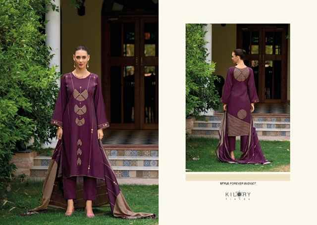 Kilory Trendz Haya Viscose Dress Material Wholesale Price ( 8 pcs Catalogue )