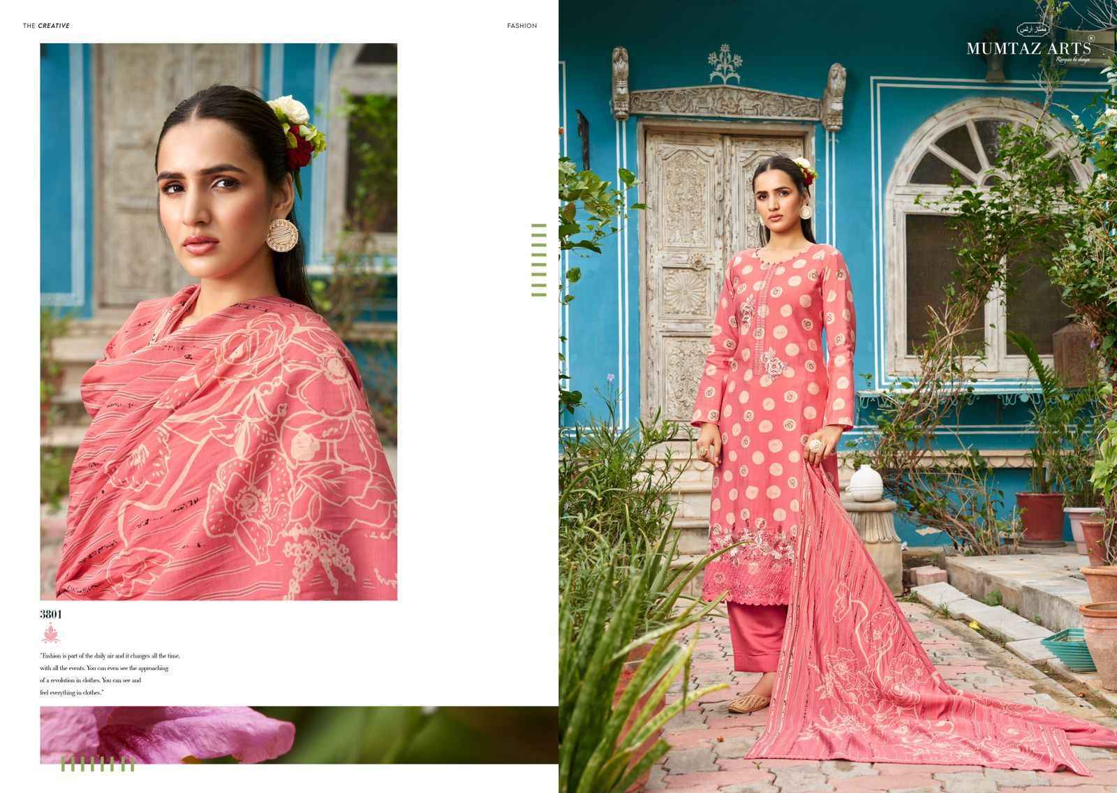 Mumtaz Arts Jasmine Viscose Salwar Kameez ( 4 pcs Catalogue )